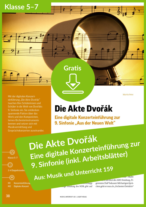 Gratis-Download: „Die Akte Dvořák“ – Eine digitale Konzerteinführung zur 9. Sinfonie „Aus der Neuen Welt“