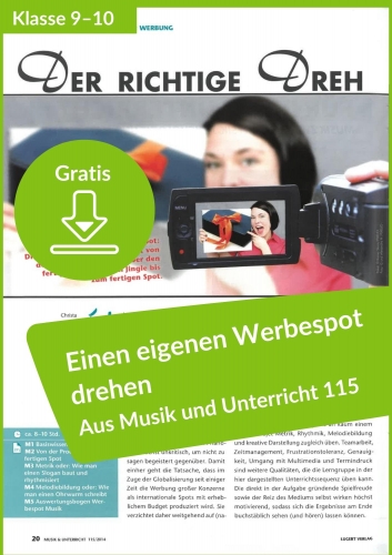 Gratis-Download: Einen eigenen Werbespot drehen