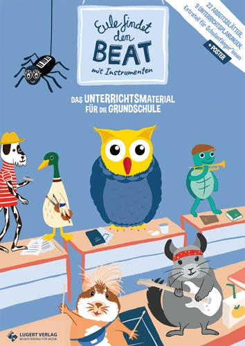 Eule findet den Beat – mit Instrumenten: Das Unterrichtsmaterial - Download