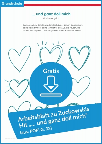 Gratis-Download: Arbeitsblatt „… und ganz doll mich“ (aus POPi.G.33)