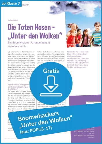 Gratis-Download: Boomwhackers in der Grundschule