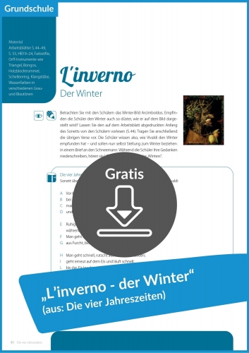 Gratis-Download: „L’inverno“ (aus: „Die vier Jahreszeiten“)