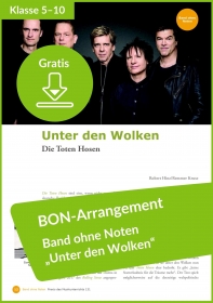 Gratis-Download: Band ohne Noten Arrangement zu Hit von den Toten Hosen Gratis-Download: Band ohne Noten Arrangement zu Hit von den Toten Hosen