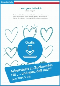 Gratis-Download: Arbeitsblatt „… und ganz doll mich“ (aus POPi.G.33) Gratis-Download: Arbeitsblatt „… und ganz doll mich“ (aus POPi.G.33)