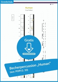 Gratis-Download: Becher-Percussion zu „Human“ (aus POPi.G.33) Gratis-Download: Becher-Percussion zu „Human“ (aus POPi.G.33)