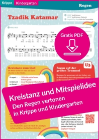 Kreistanz und Mitspielidee für Krippe und Kindergarten (PDF, kostenlos)