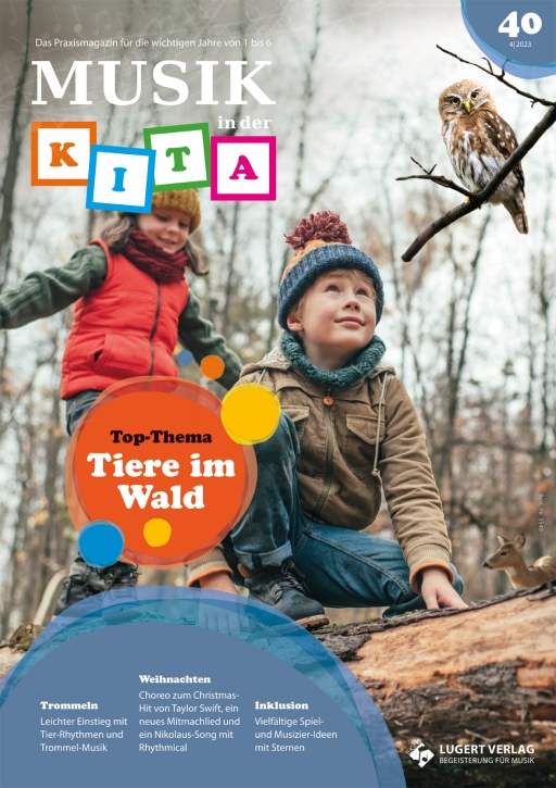 Musik in der Kita 40 Heft, CD und Download für Abonnenten