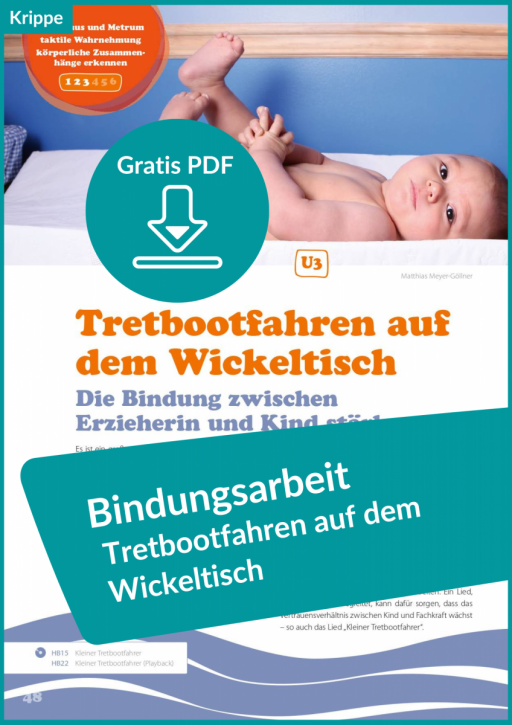 Kostenloser Download: „Kleiner Tretbootfahrer“ für die Krippe (PDF)