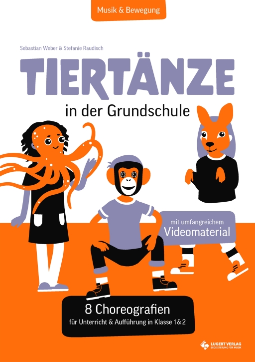 VORBESTELLUNG: Tiertänze in der Grundschule - 8 Choreografien für Unterricht & Aufführung für Klasse 1 und 2 - Kombi-Paket