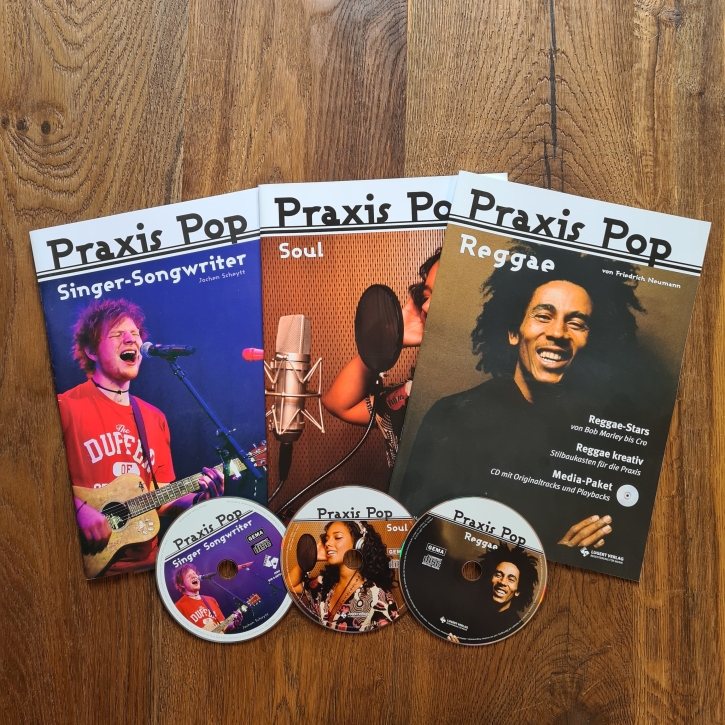 „Praxis Pop“-Gesamtpaket (Soul, Reggae, Singer-Songwriter inkl. CDs)