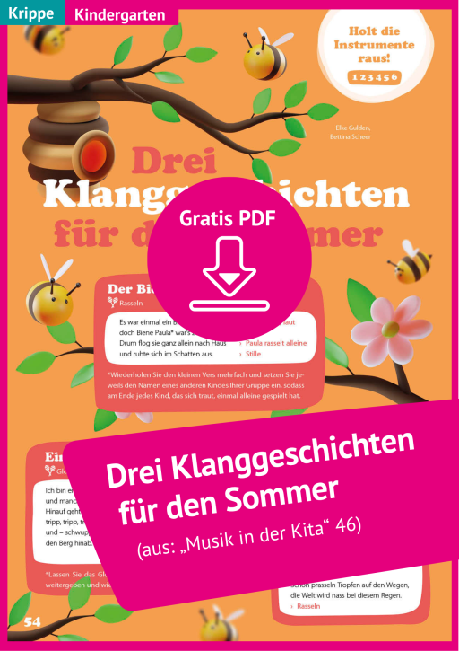 PDF zum Ausdrucken (kostenlos): 3 Klanggeschichten für den Sommer (Download)