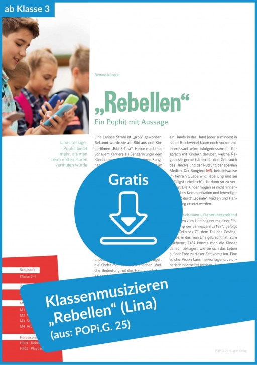 Gratis-Download: Unterrichtsmaterial zum Thema Handynutzung für die Grundschule