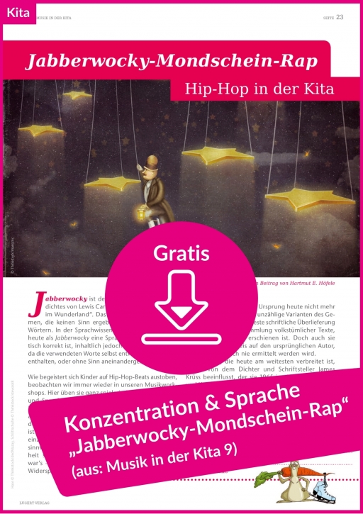 Kostenloser Download: Jabberwocky-Mondschein-Rap (PDF)