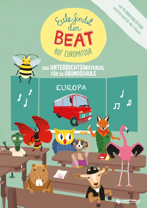Eule findet den Beat auf Europatour - Unterrichtsmaterial