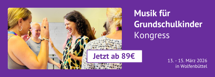 Kongress „Musik für Grundschulkinder“