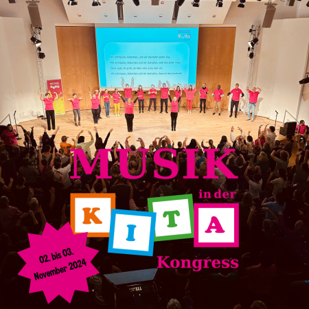 Musik in der Kita-Kongress vom 02. bis 03.11.2024 in Stuttgart