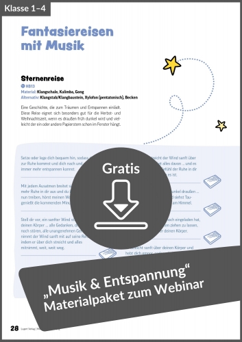 Gratis-Download: Materialpaket zum Gratis-Webinar „Musik & Entspannung“