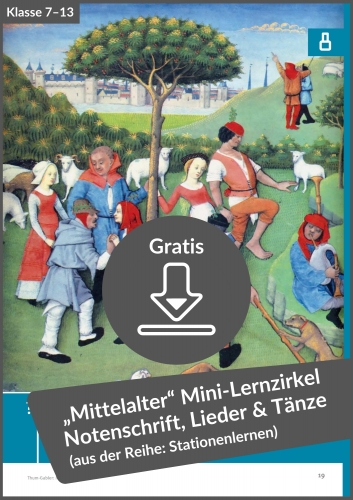 Gratis-Download: Mini-Zirkel Stationenlernen Mittelalter
