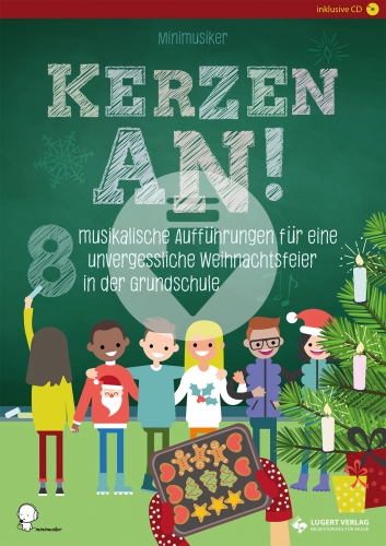 Kerzen an! - 8 musikalische Aufführungen für eine unvergessliche Weihnachtsfeier in der Grundschule (Download)