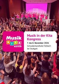 „Musik in der Kita“-Kongress am 07. und 08. November 2026 in Stuttgart