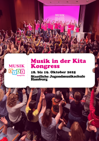 „Musik in der Kita“-Kongress am 18. und 19. Oktober 2025 in Hamburg
