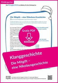 Die Mitgift – eine Klanggeschichte zum Nikolaus im Kindergarten (kostenloses PDF)