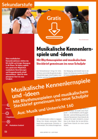 Gratis-Download: Musikalische Kennenlernspiele – So gelingt der Schulstart mit Rhythmus, Bewegung und Spaß