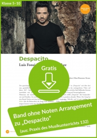 Gratis-Download: Bandarbeit mit dem Hit „Despacito“
