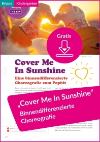 Gratis-PDF: Choreografie zu „Cover Me In Sunshine“