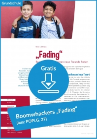 Gratis-Download: Klassenmusizieren mit Boomwhackers zum Hit „Fading“