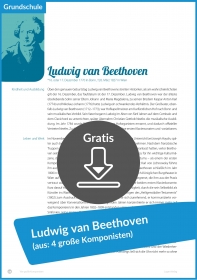 Gratis-Download „Ludwig van Beethoven“ (aus: 