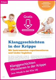 Kostenloses PDF: Klanggeschichten in der Krippe (Download)