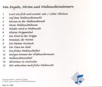 Von Engeln, Hirten und Weihnachtsmännern (Playback-CD)
